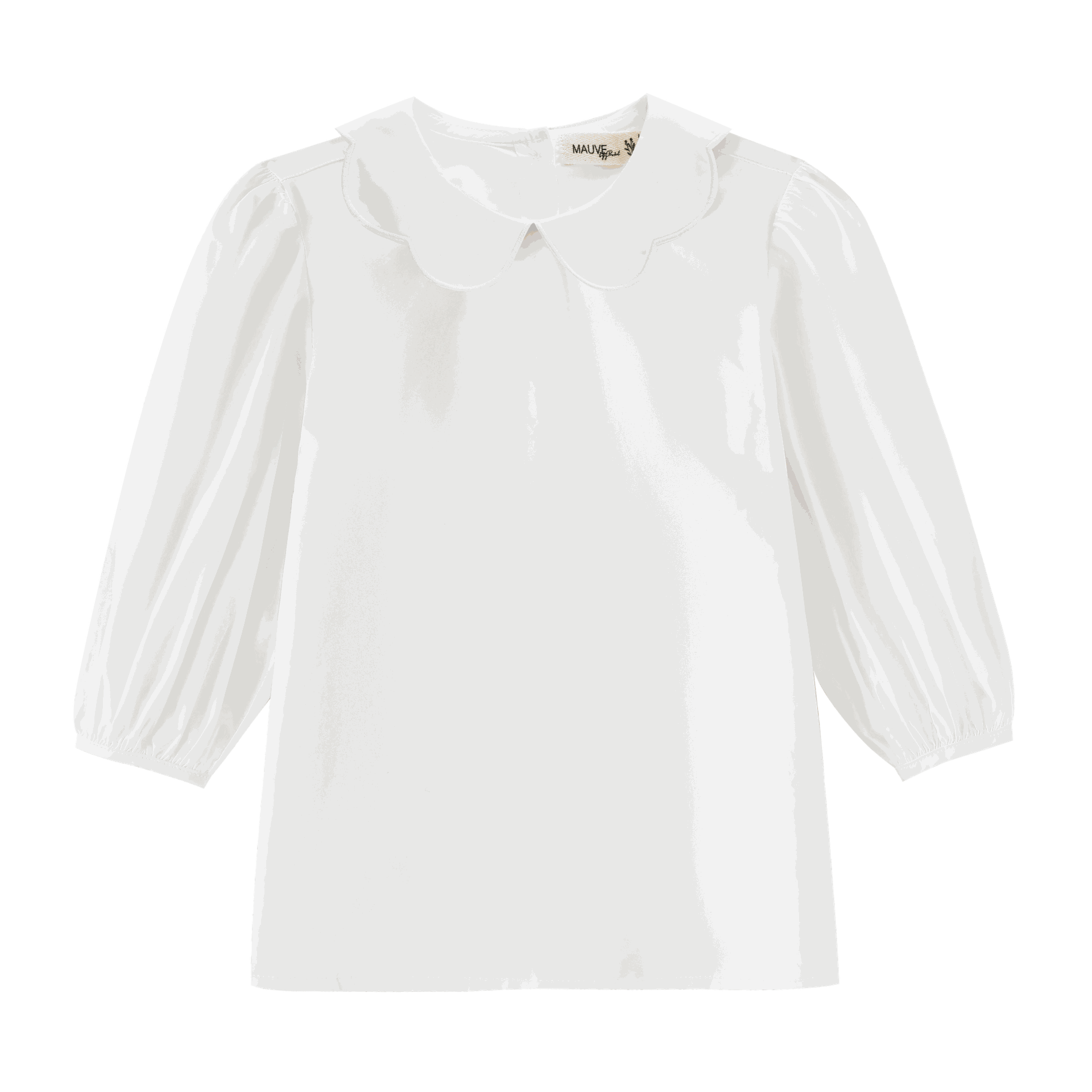 Scalloped Collar Shirt