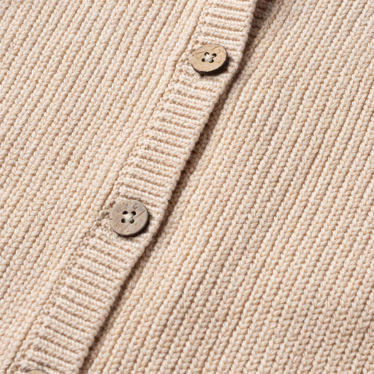 Pointelle Crew Neck Cardigan