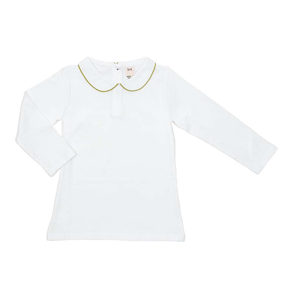 Peter Pan T-Shirt With Constrast Trim
