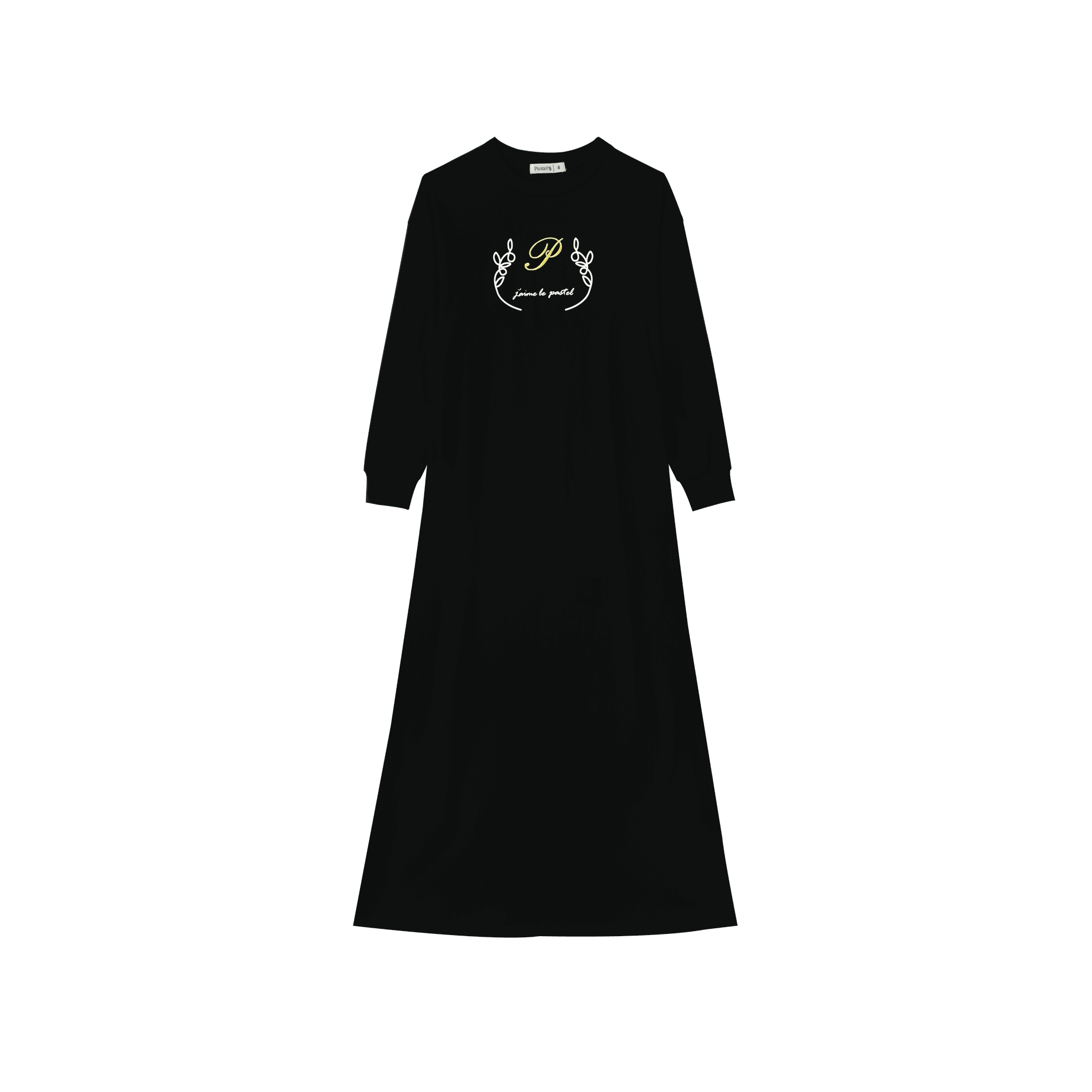 Nightgown With Center Embroidery