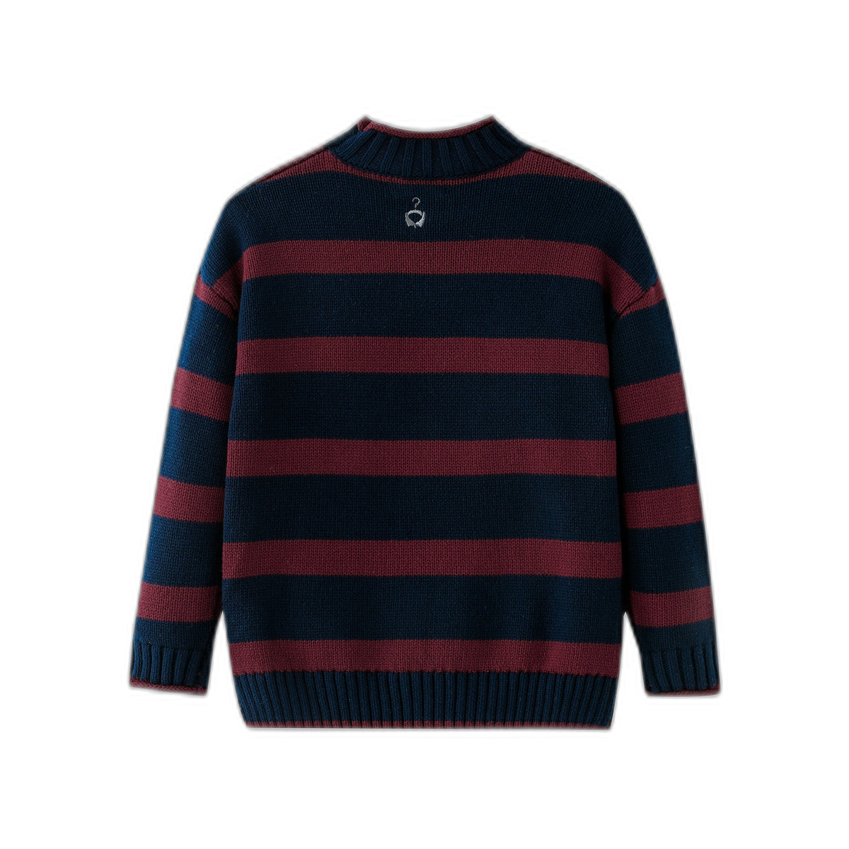 Striped Turtleneck Sweater