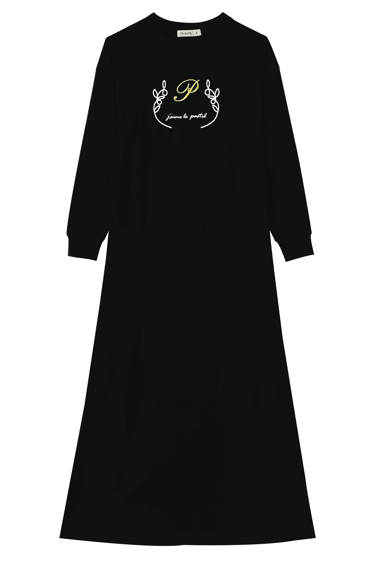 Nightgown With Center Embroidery