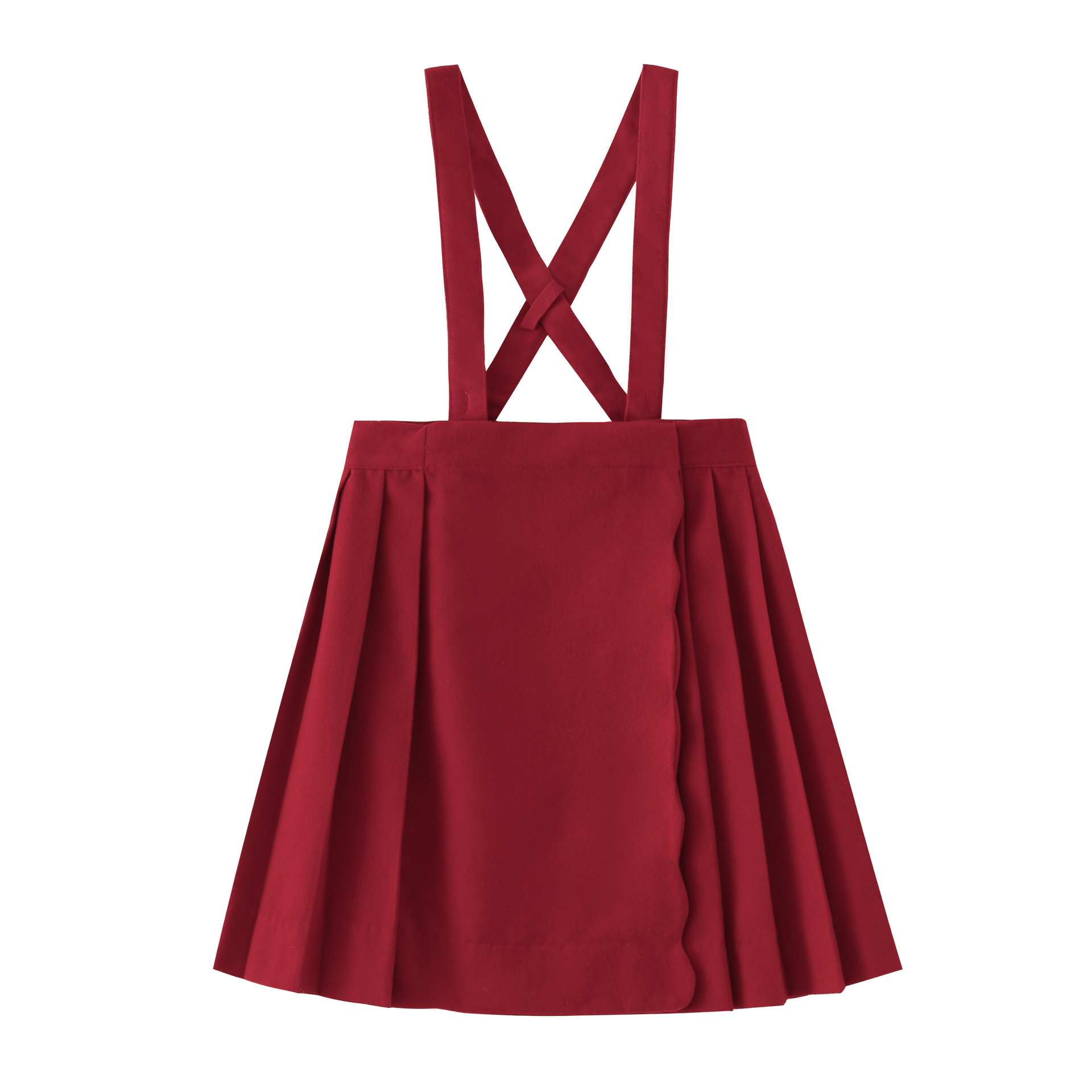 Scalloped Suspender Skirt