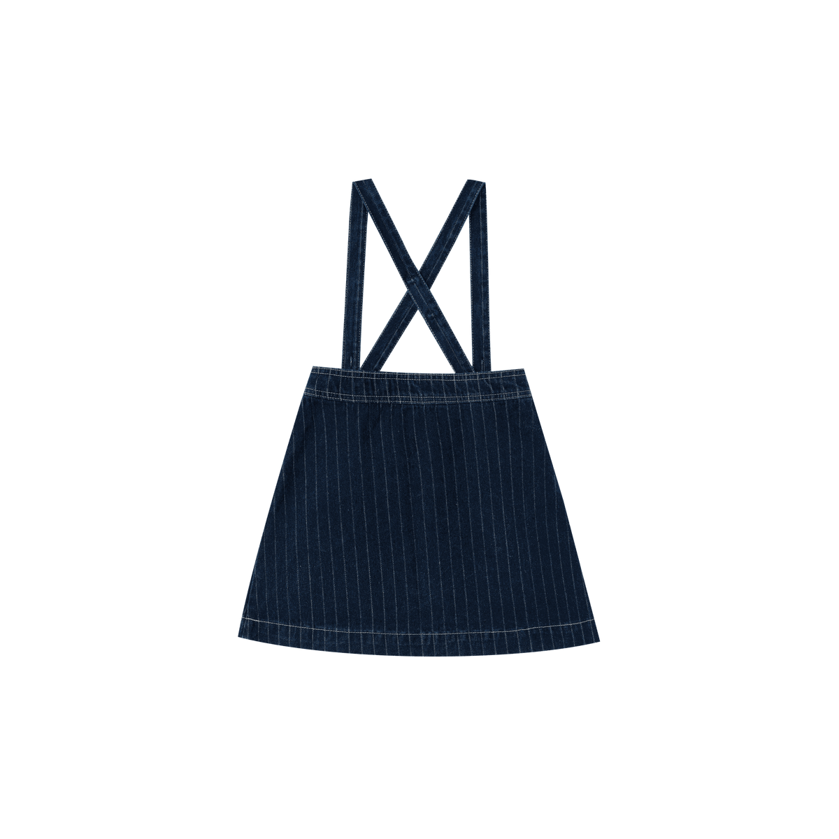 Striped Suspender Skirt