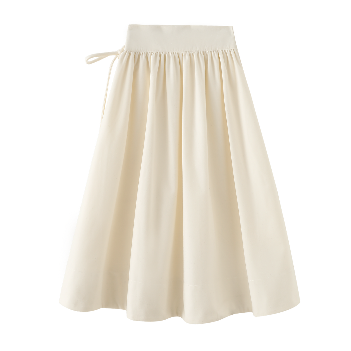 Wool Midi Skirt