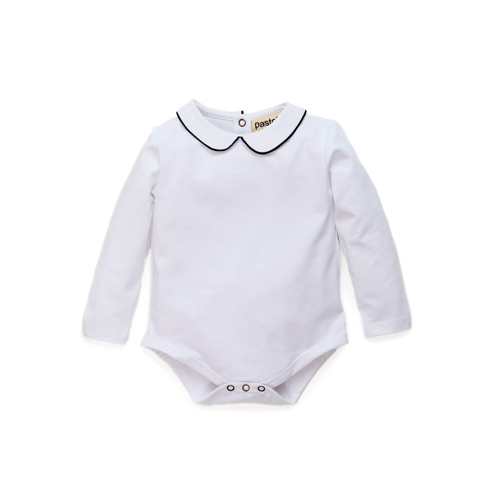 Peter Pan Onesie With Contrast Trim