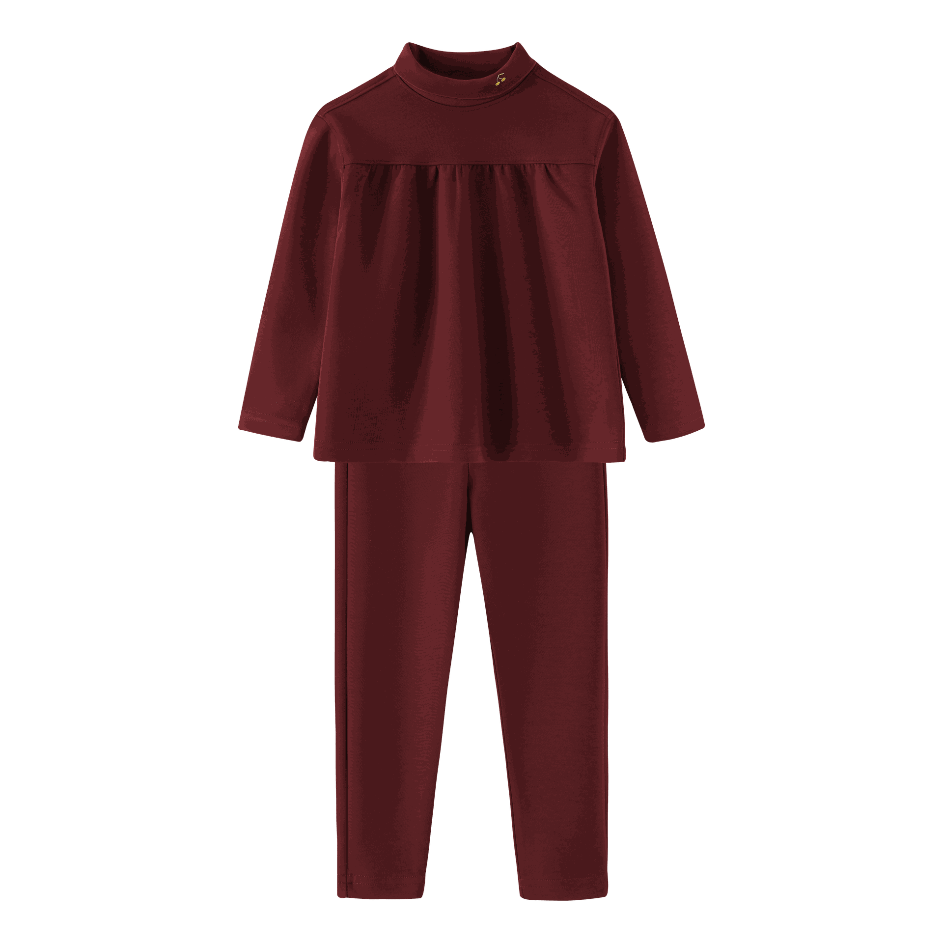 Turtleneck Robe Set