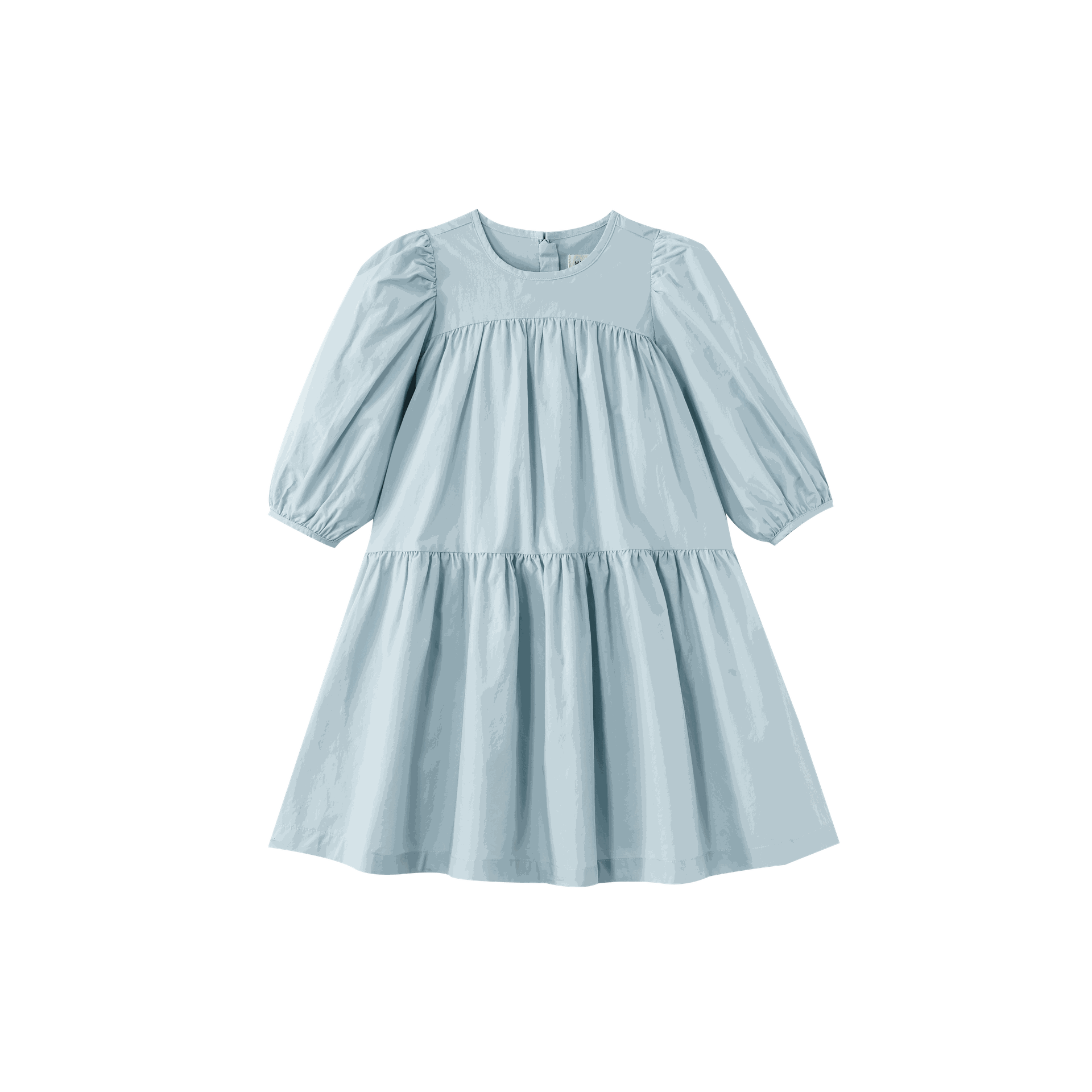 Tiered Puff Sleeve Dress