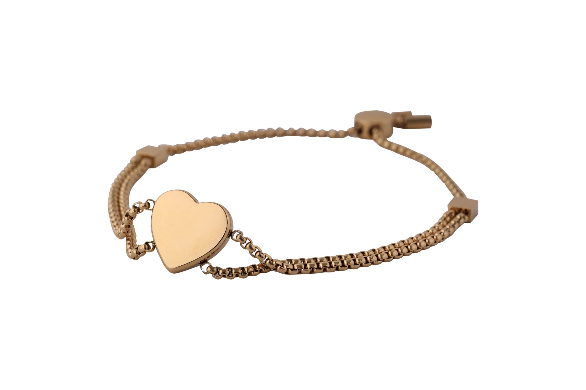 Adjustable Heart Bracelet