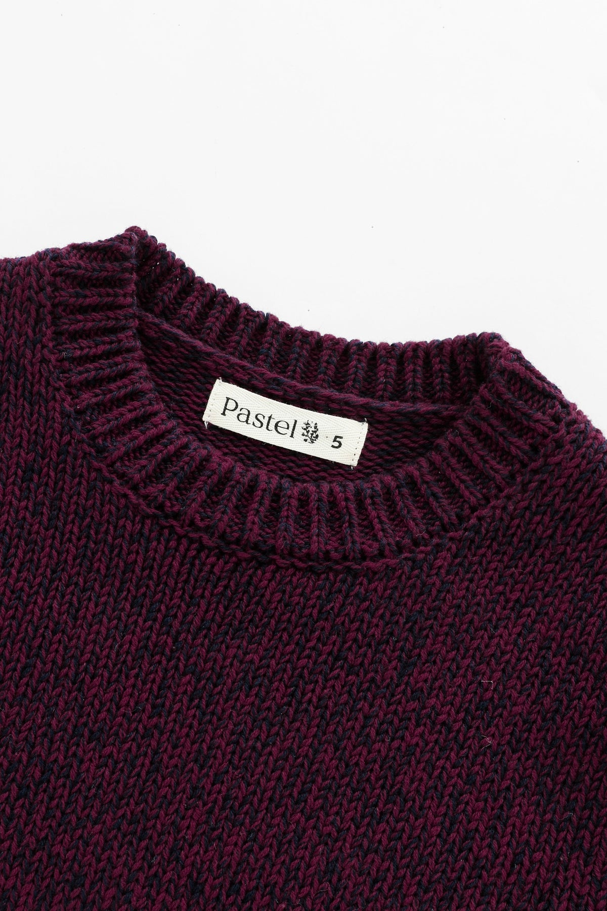 Burgundy Marled Sweater