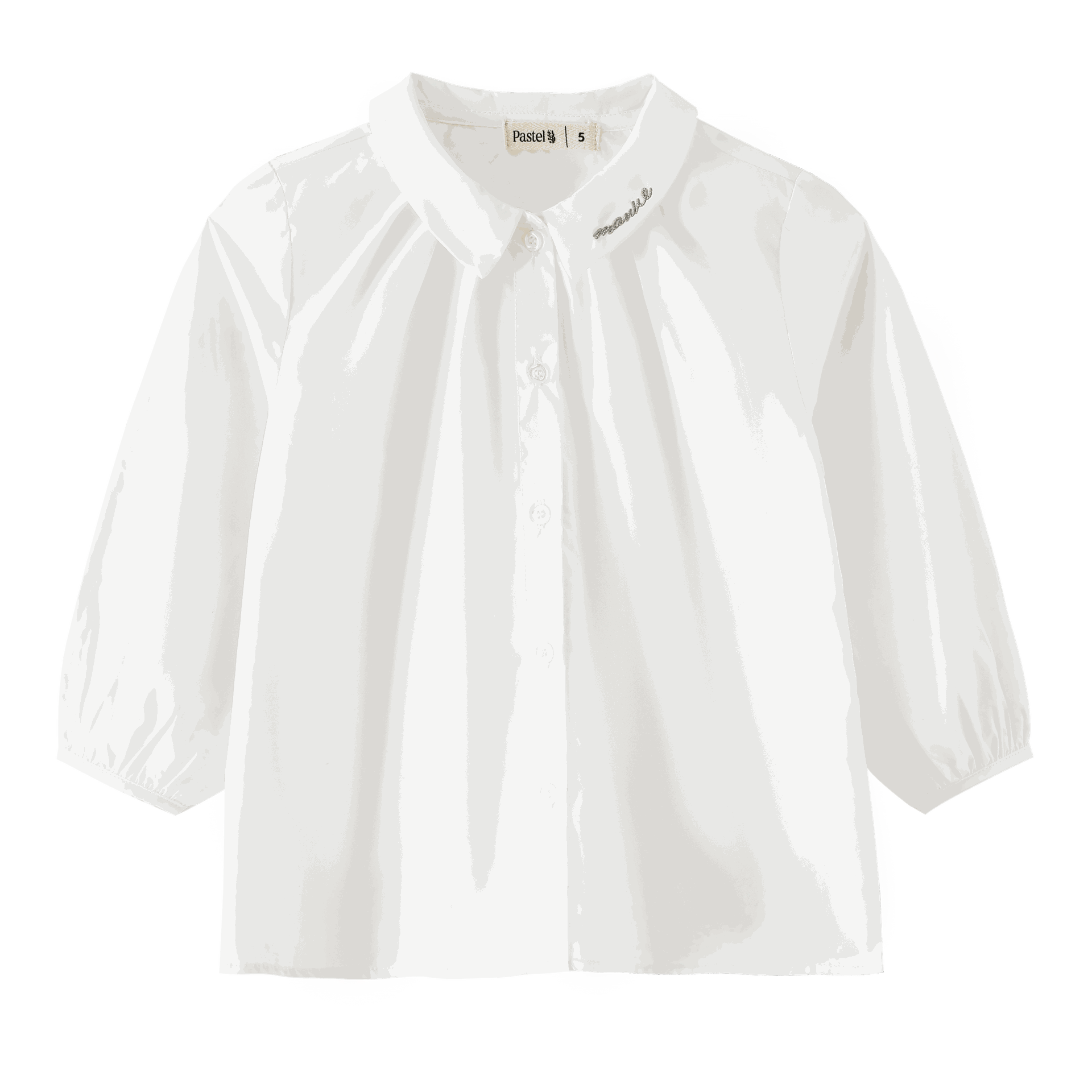 Cotton Shirt With Embroidery