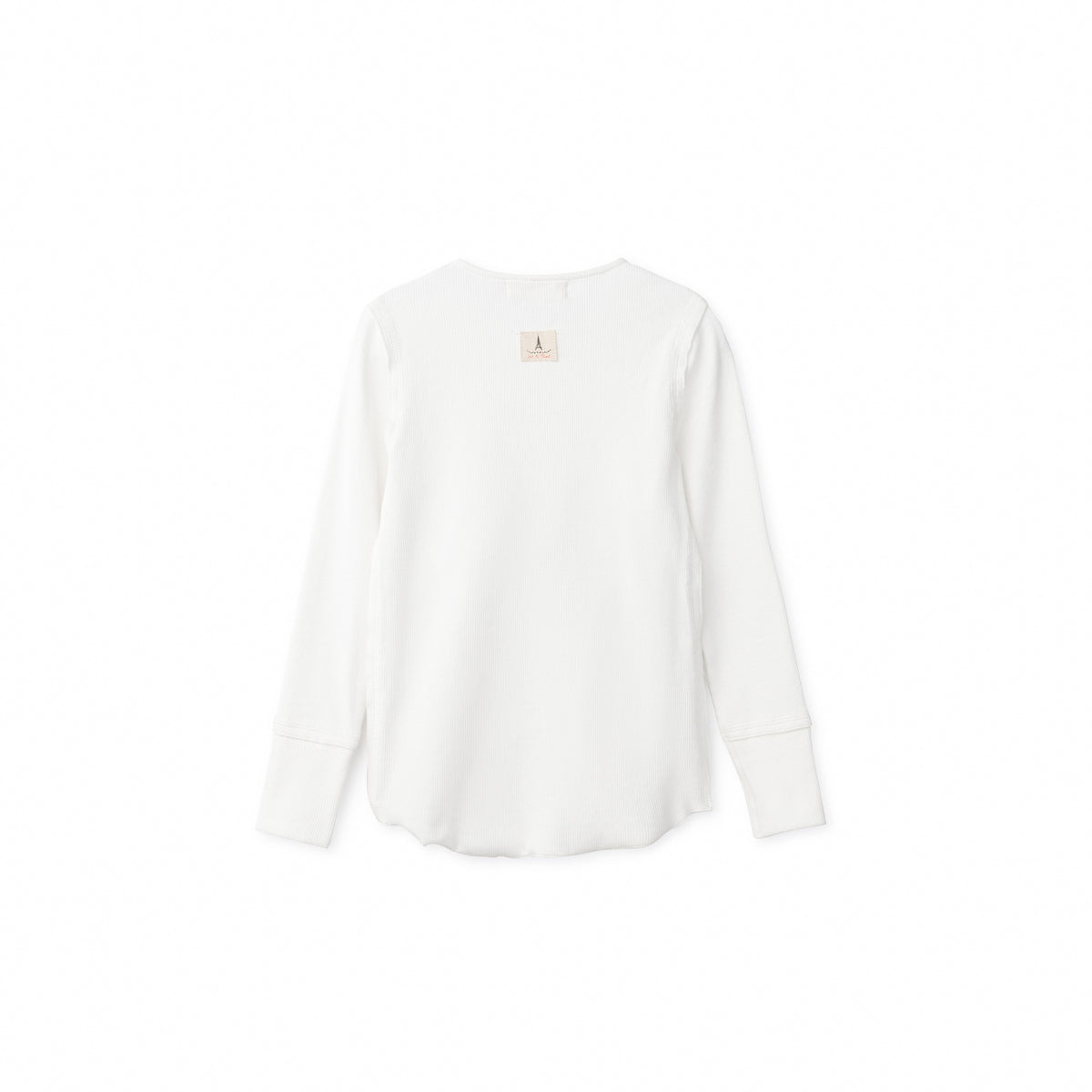 Long Sleeve Ribbed Henley