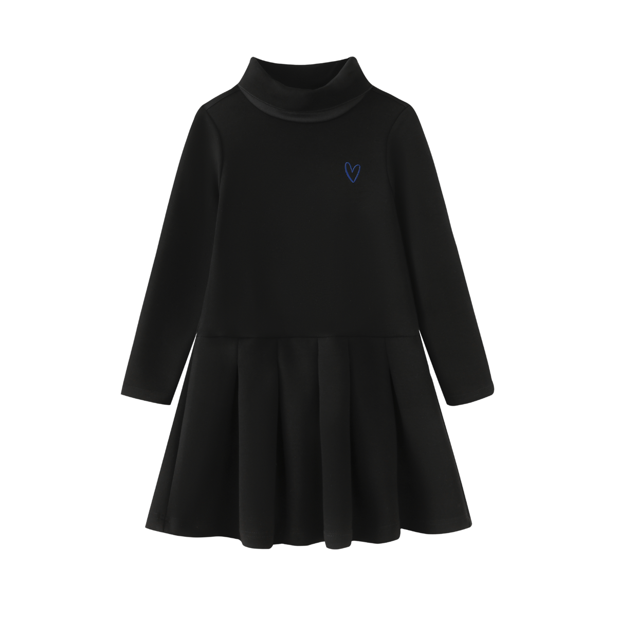 Turtleneck Heart Dress