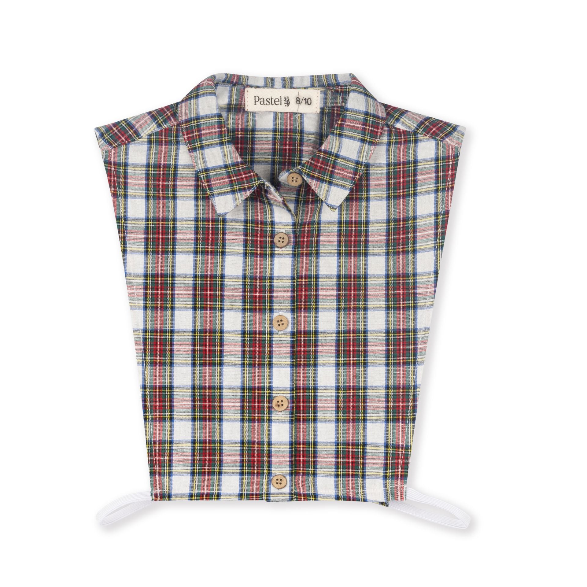 Plaid Bib Collar