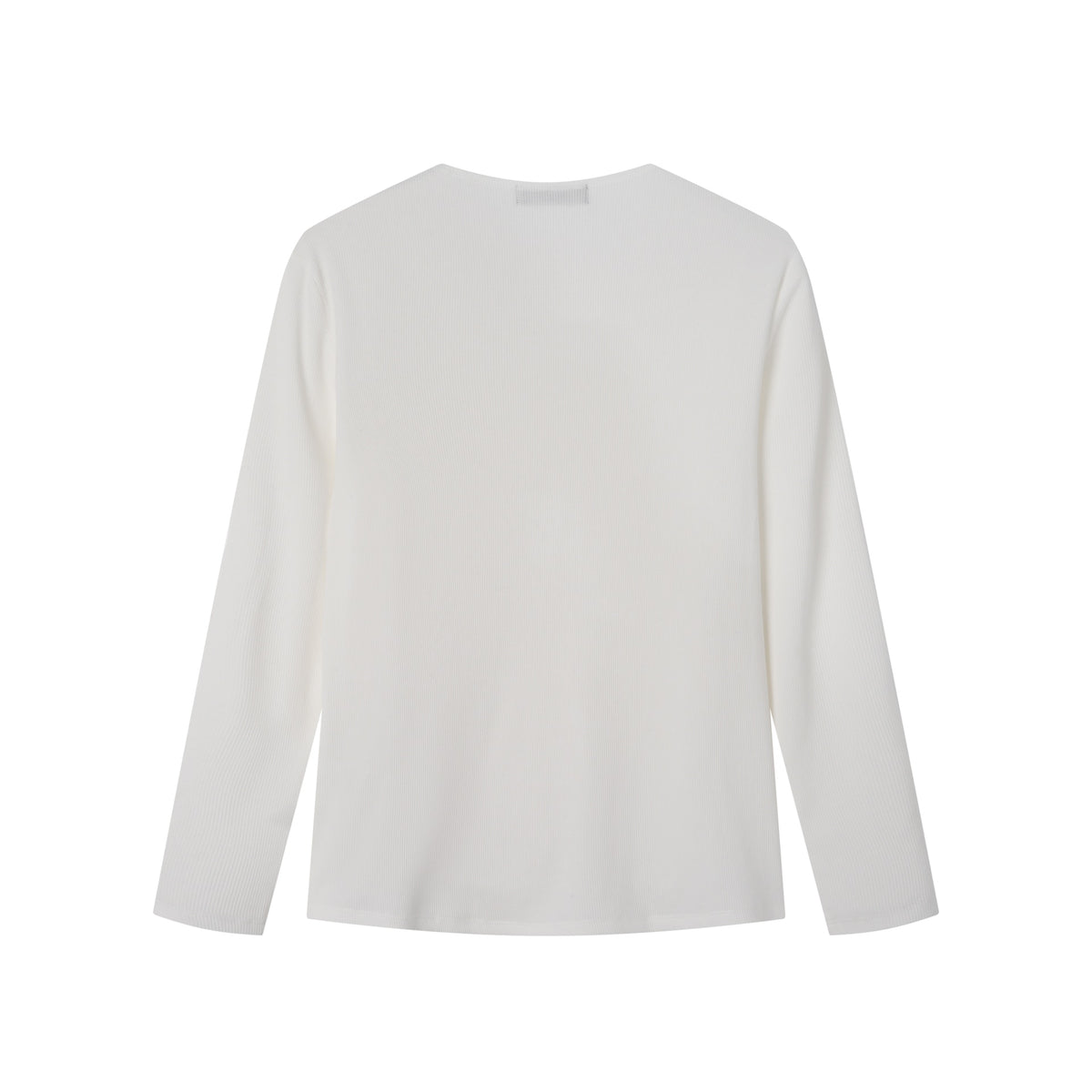Teen Ribbed Long Sleeve T-Shirt