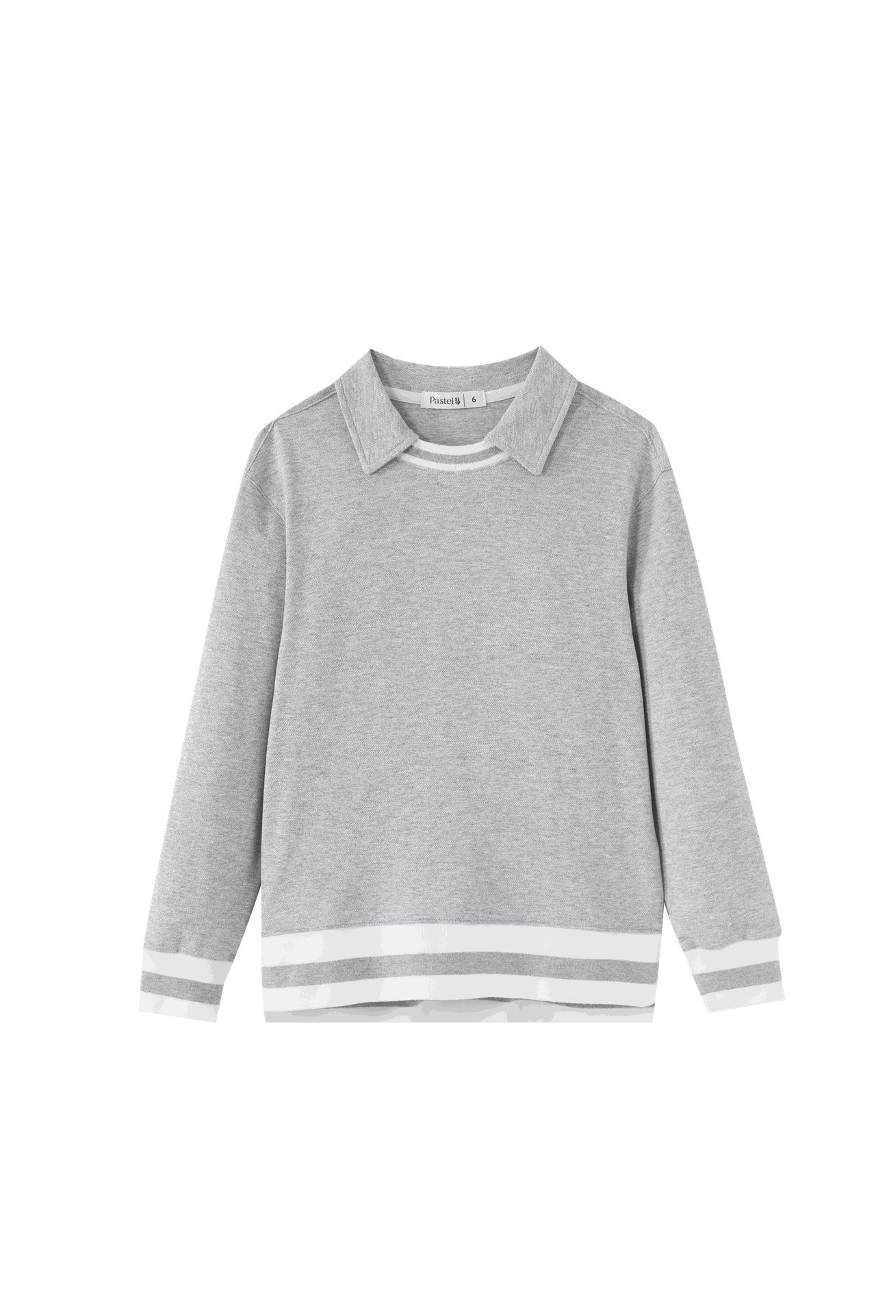 Polo With Striped Edging