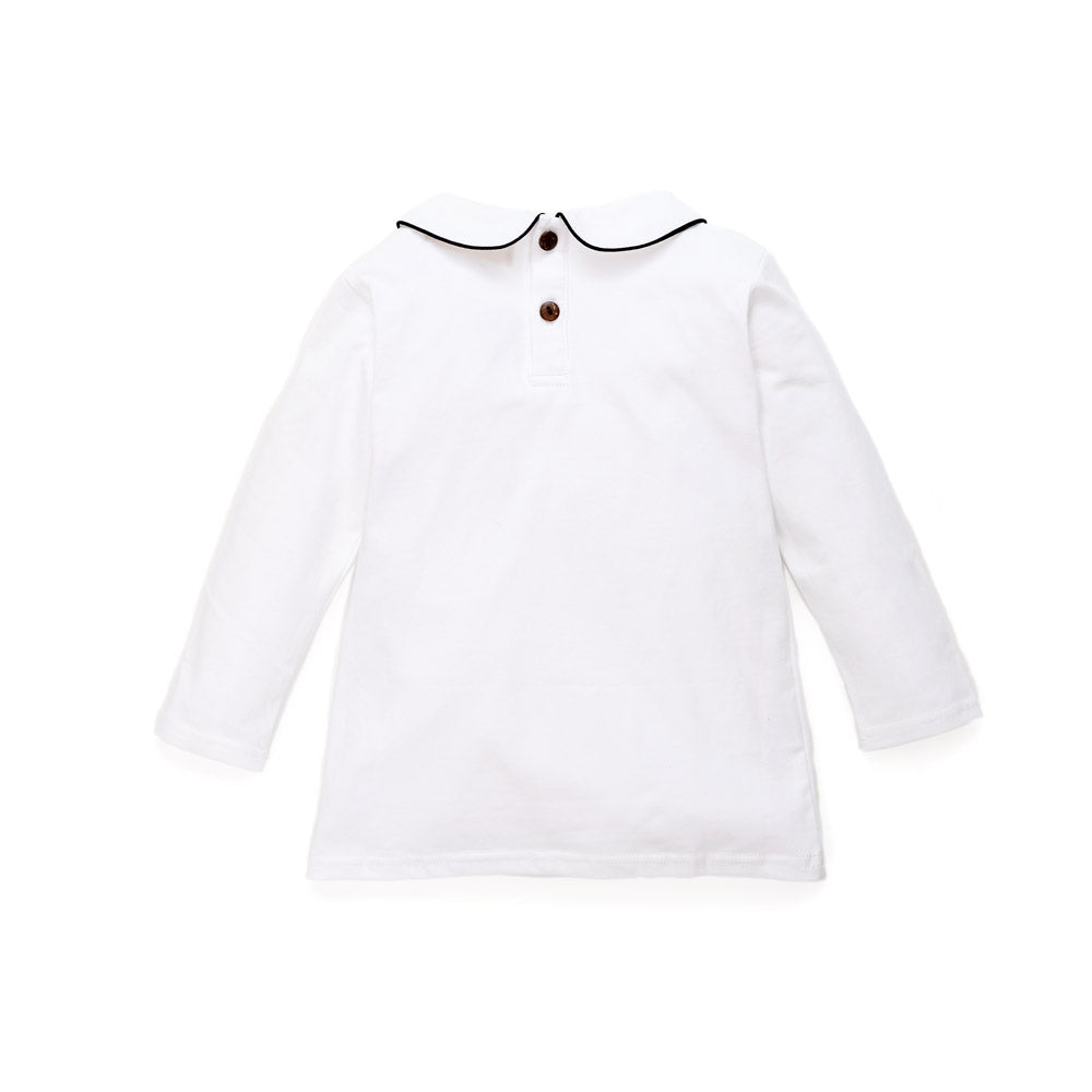 Peter Pan T-Shirt With Constrast Trim