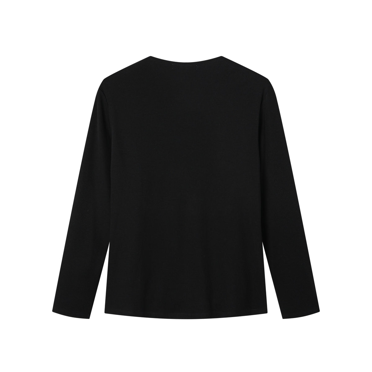 Teen Ribbed Long Sleeve T-Shirt