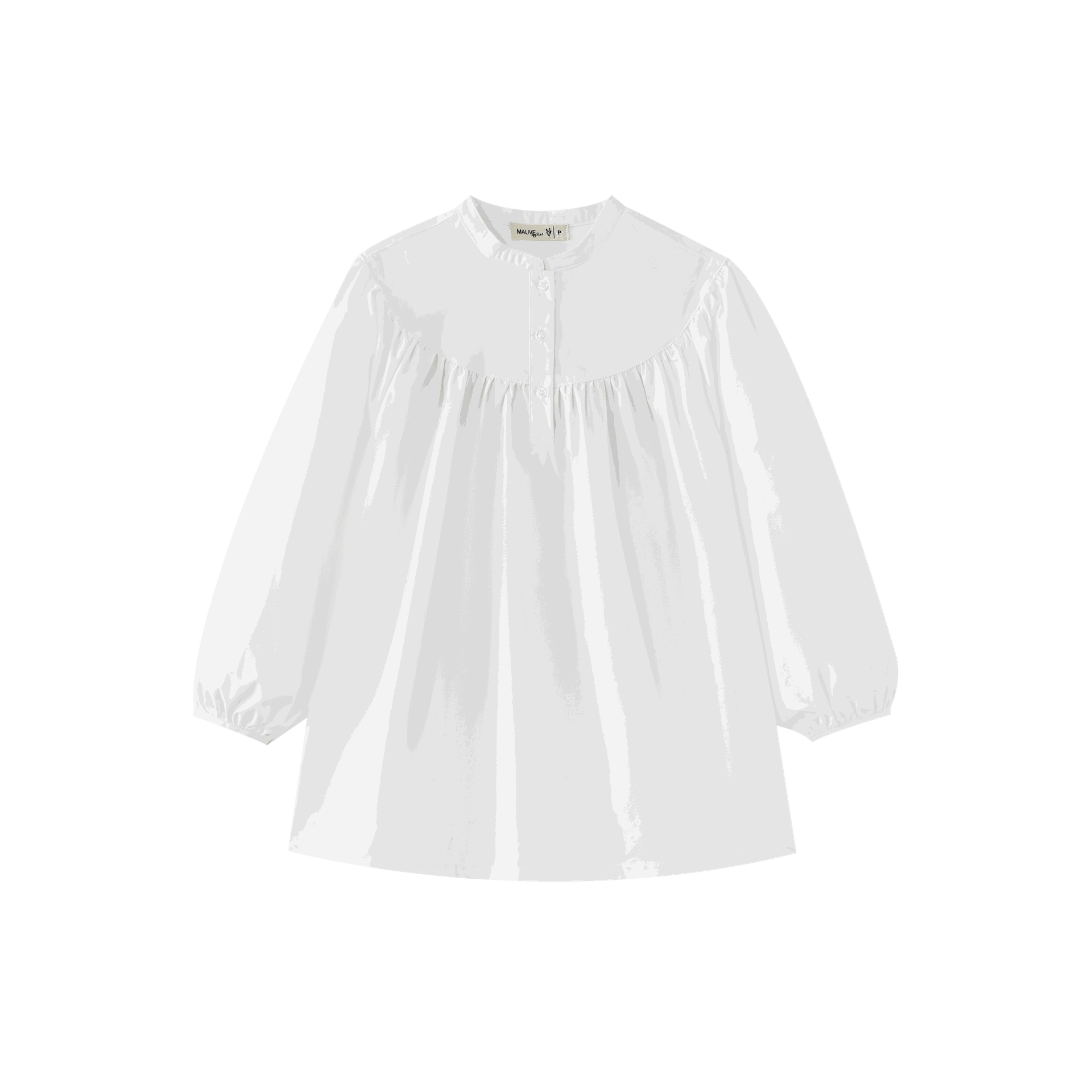 Round Yoke Blouse
