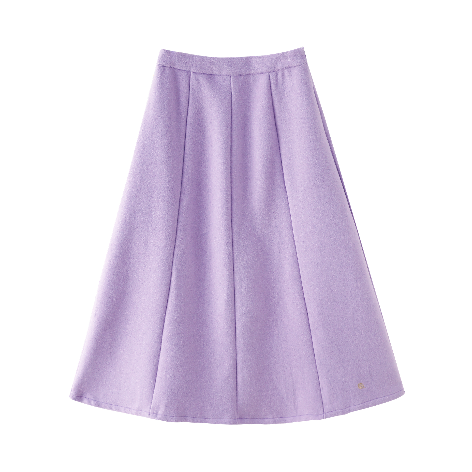Midi Wool Skirt