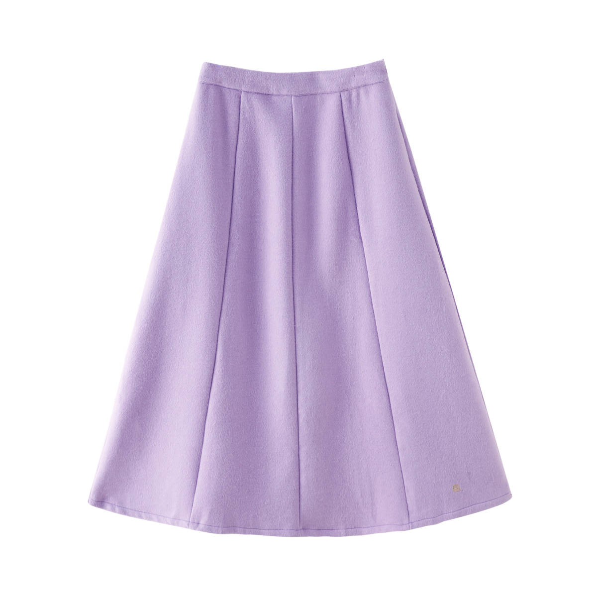 Midi Wool Skirt