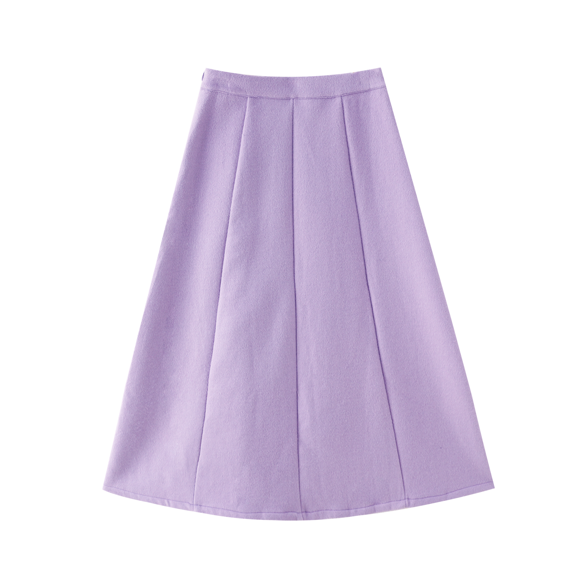 Midi Wool Skirt