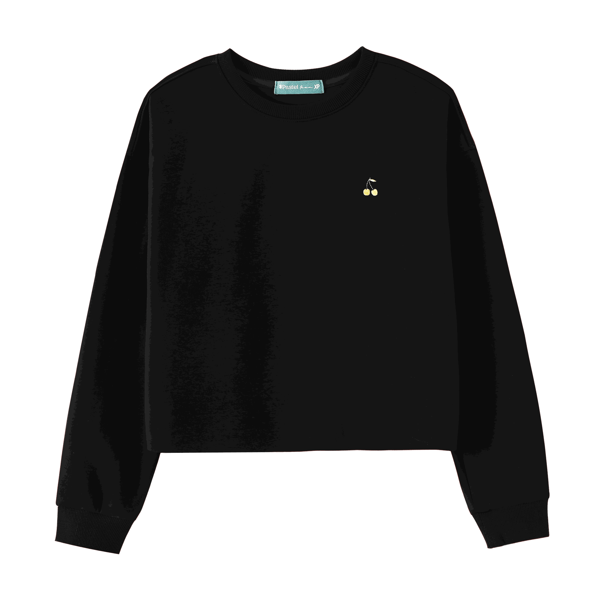 Cherry Embroidered Top