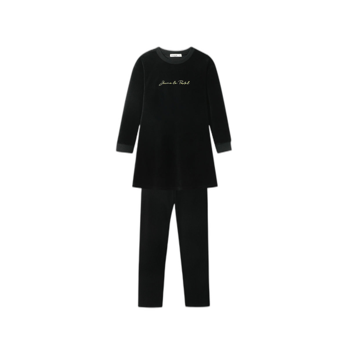 Jaime Le Pastel Velour Nightshirt