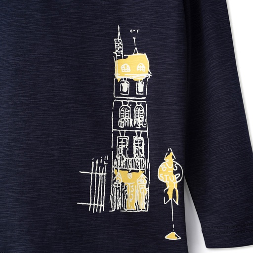 LONDON PLACEMENT GRAPHIC PRINT TEE 