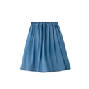 Raw Denim Cargo Pocket Skirt