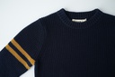 SWEATER WITH COLORED TRIMS