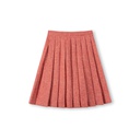 HOUNDSTOOTH PLEATED SKIRT