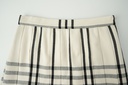 PLAID PLEATED SKIRT