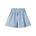 STRIPED CIRCLE SKIRT WITH TIE