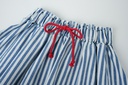 STRIPED CIRCLE SKIRT WITH TIE