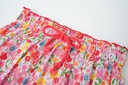 FLORAL BLOOMER WITH BOW