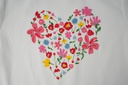 FLORAL HEART SHORT SLEEVE TEE