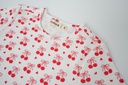 CHERRY PRINT SHORT SLEEVE T-SHIRT