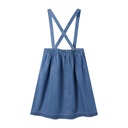 CIRCLE SKIRT WITH SUSPENDERS