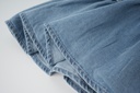 DENIM TIERED SKIRT