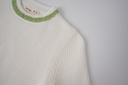 SWEATER WITH CONTRAST EDGING