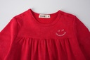 1223 SMILING SWEAT DRESS