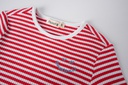 STRIPED RIBBED T-SHIRT