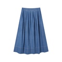 MIDI SOFT PLEATED SKIRT