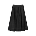 MIDI SOFT PLEATED SKIRT