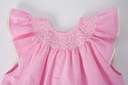 PINK BLOOMER SET WITH SMOCKING