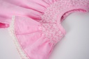 PINK BLOOMER SET WITH SMOCKING