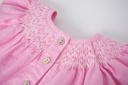 PINK BLOOMER SET WITH SMOCKING