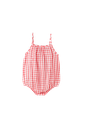 Gingham Romper