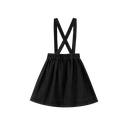 Suspender Skirt With Pockets